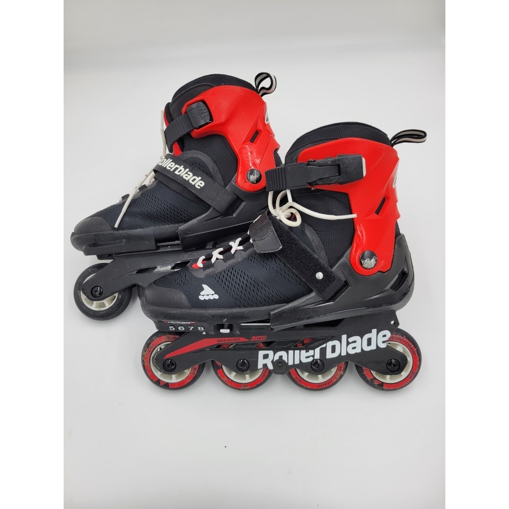 Rollerblade Microblade 3WD‎ Inline Skates - Adjustable Size 5-8